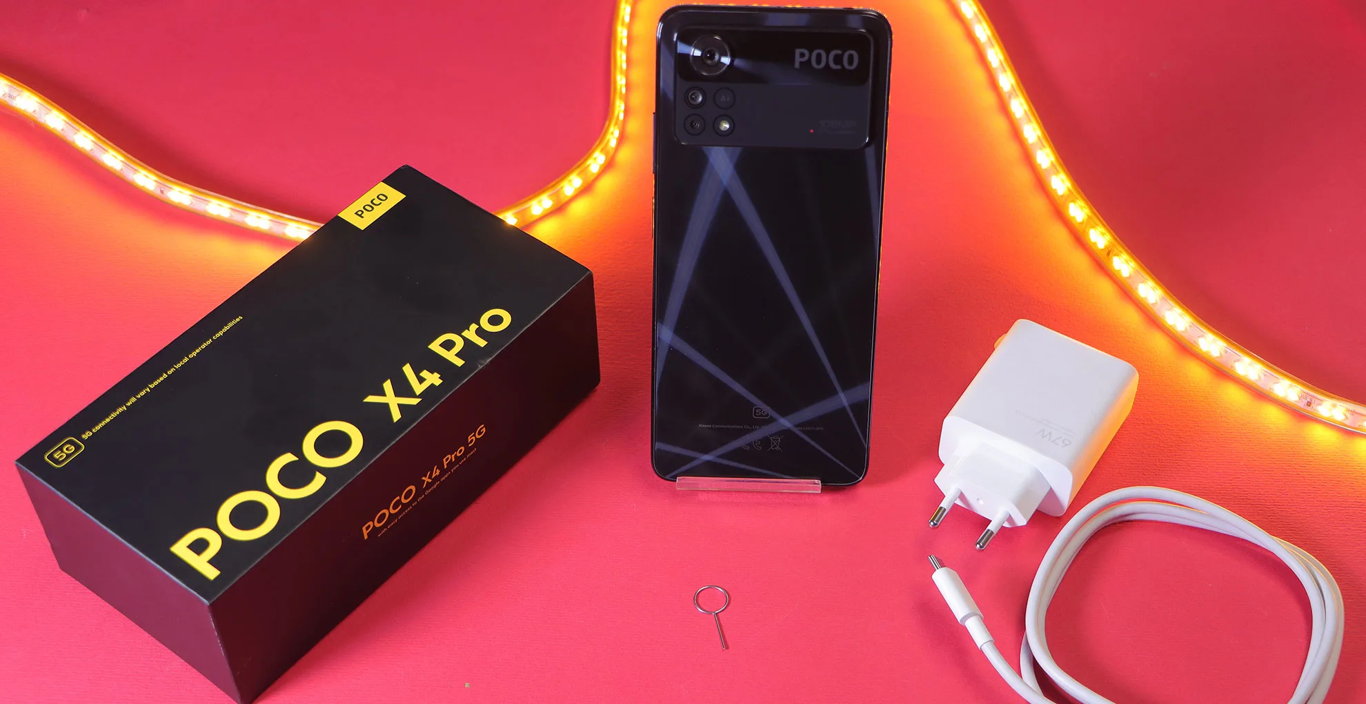 آنباکس گوشی-POCO-X4 GT