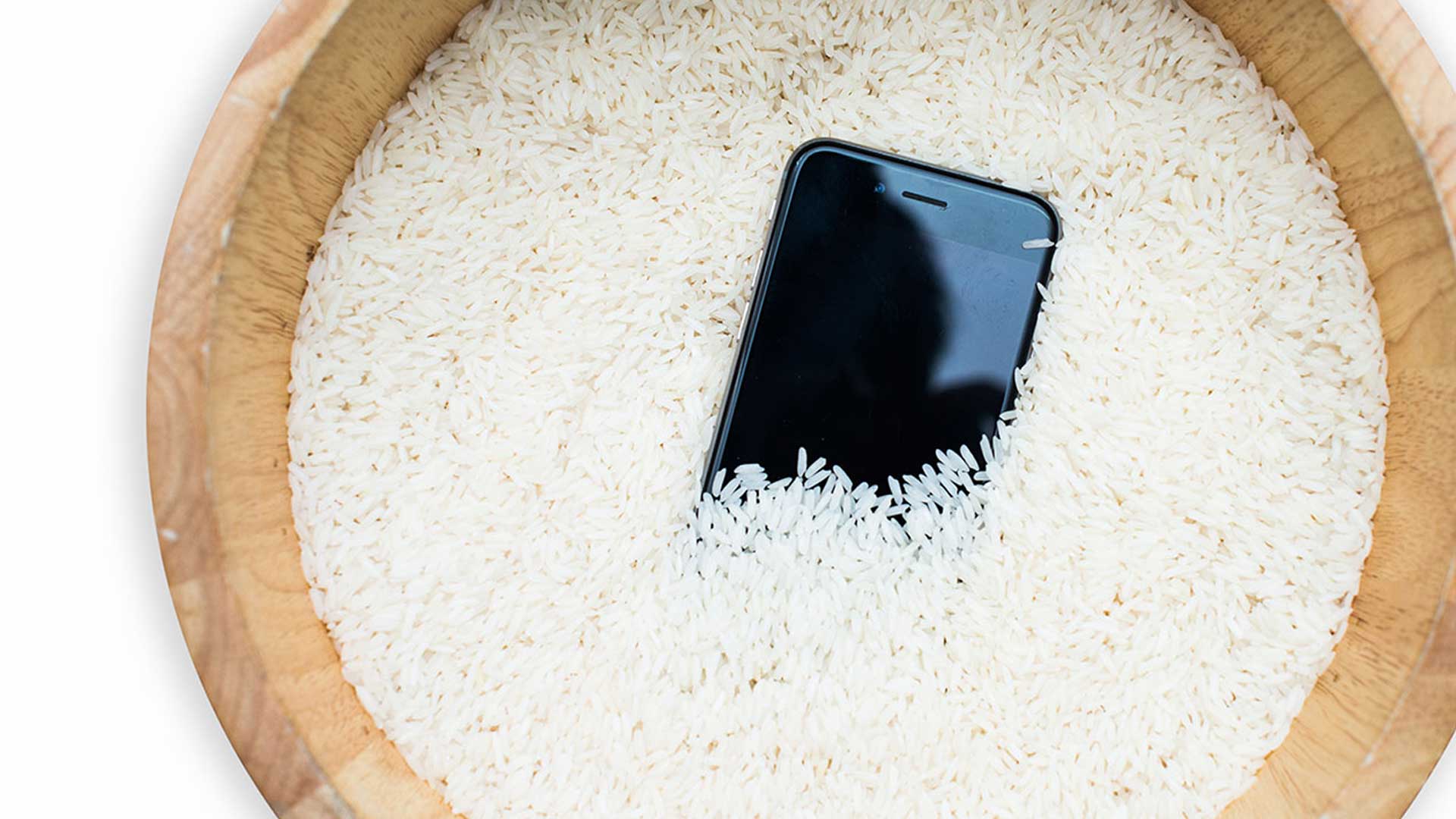 گذاشتن گوشی در برنج