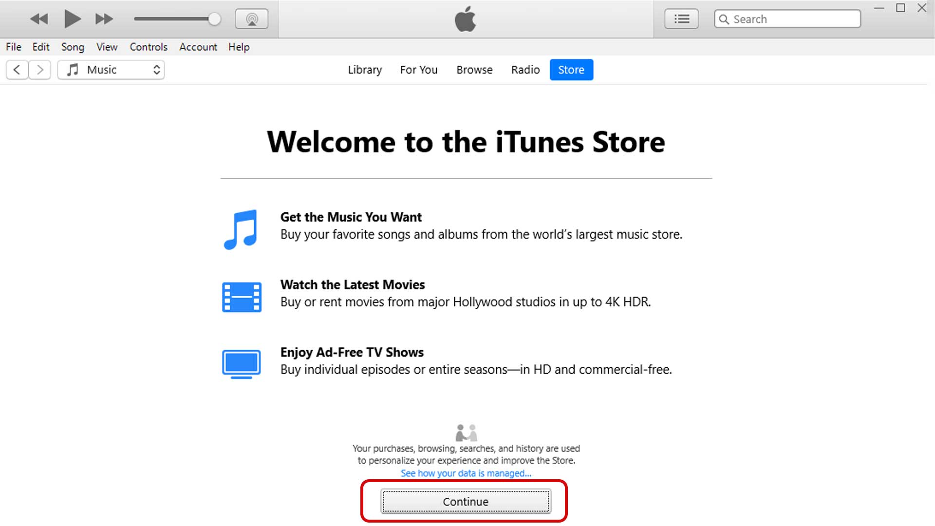 welcome-to-iTunes-store-notification
