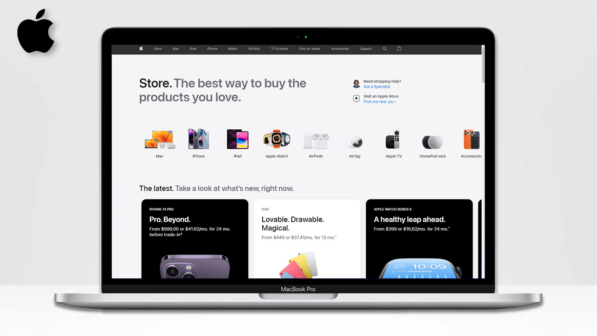 apple-store-homepage-in-macbook
