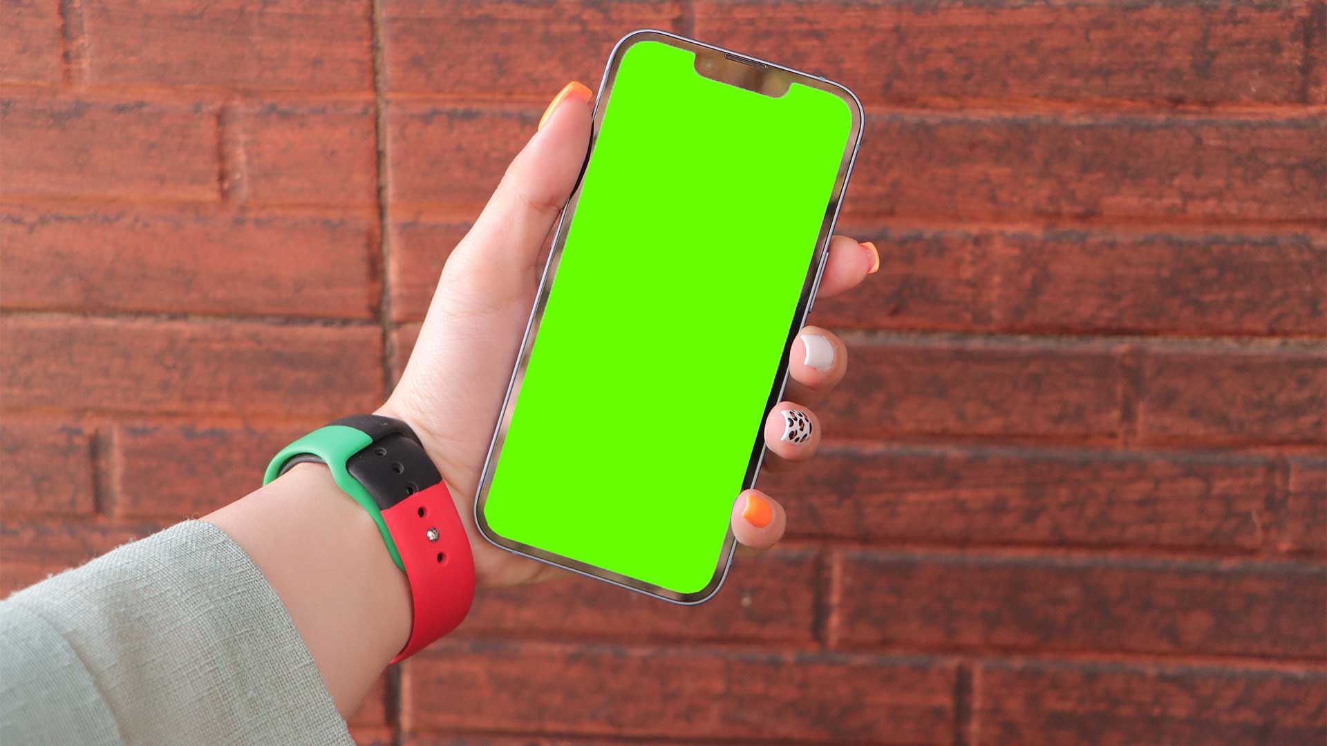 green display iphone