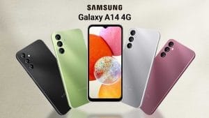 معرفی گلکسی A14 4G با باتری ۵۰۰۰ میلیآمپری