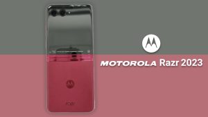 تصاویری از لولای جدید Moto Razr 2023 منتشر شد