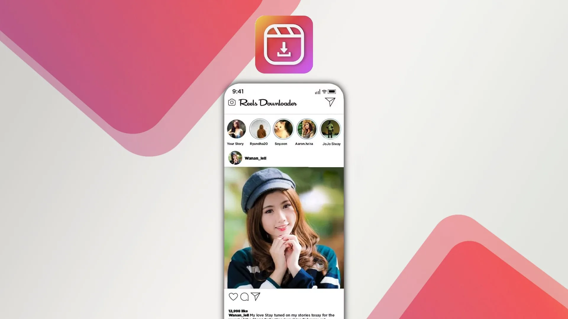 برنامه Reels Video Downloader Save Reels-Boom
