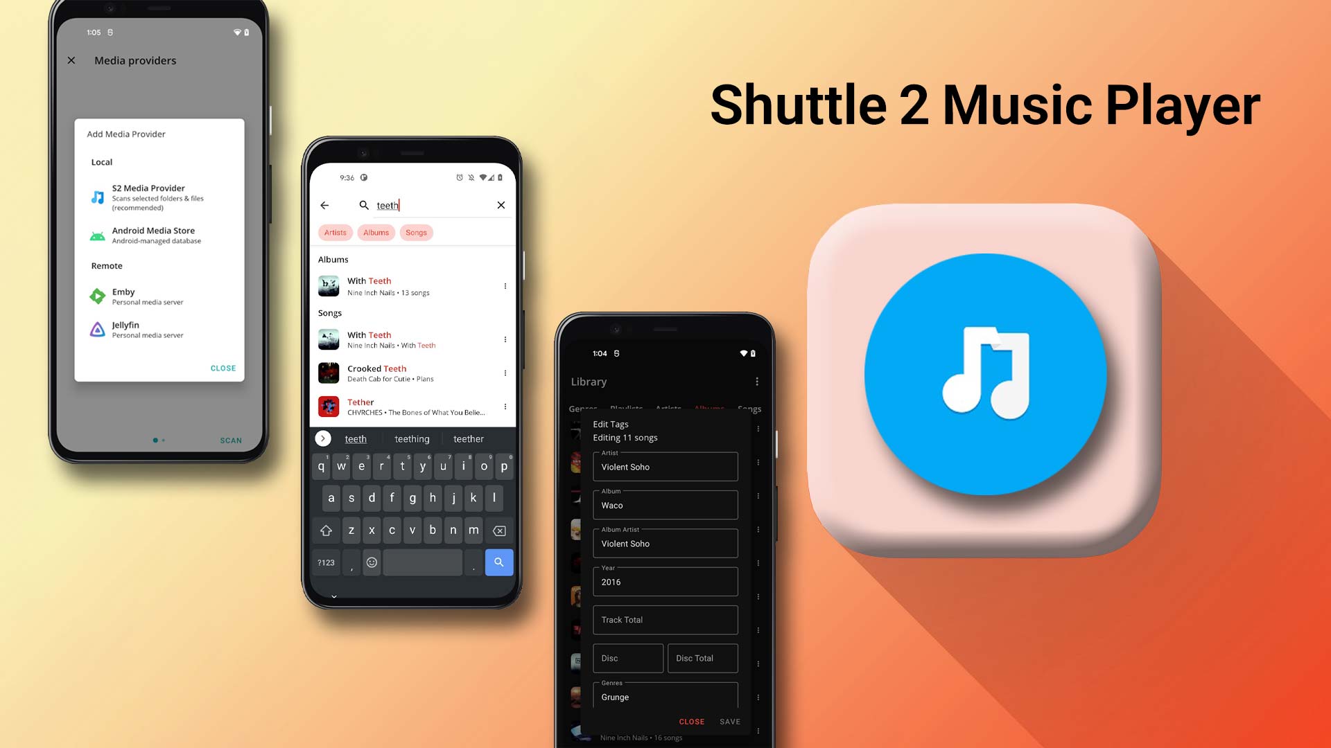 Shuttle-2-Music-Player