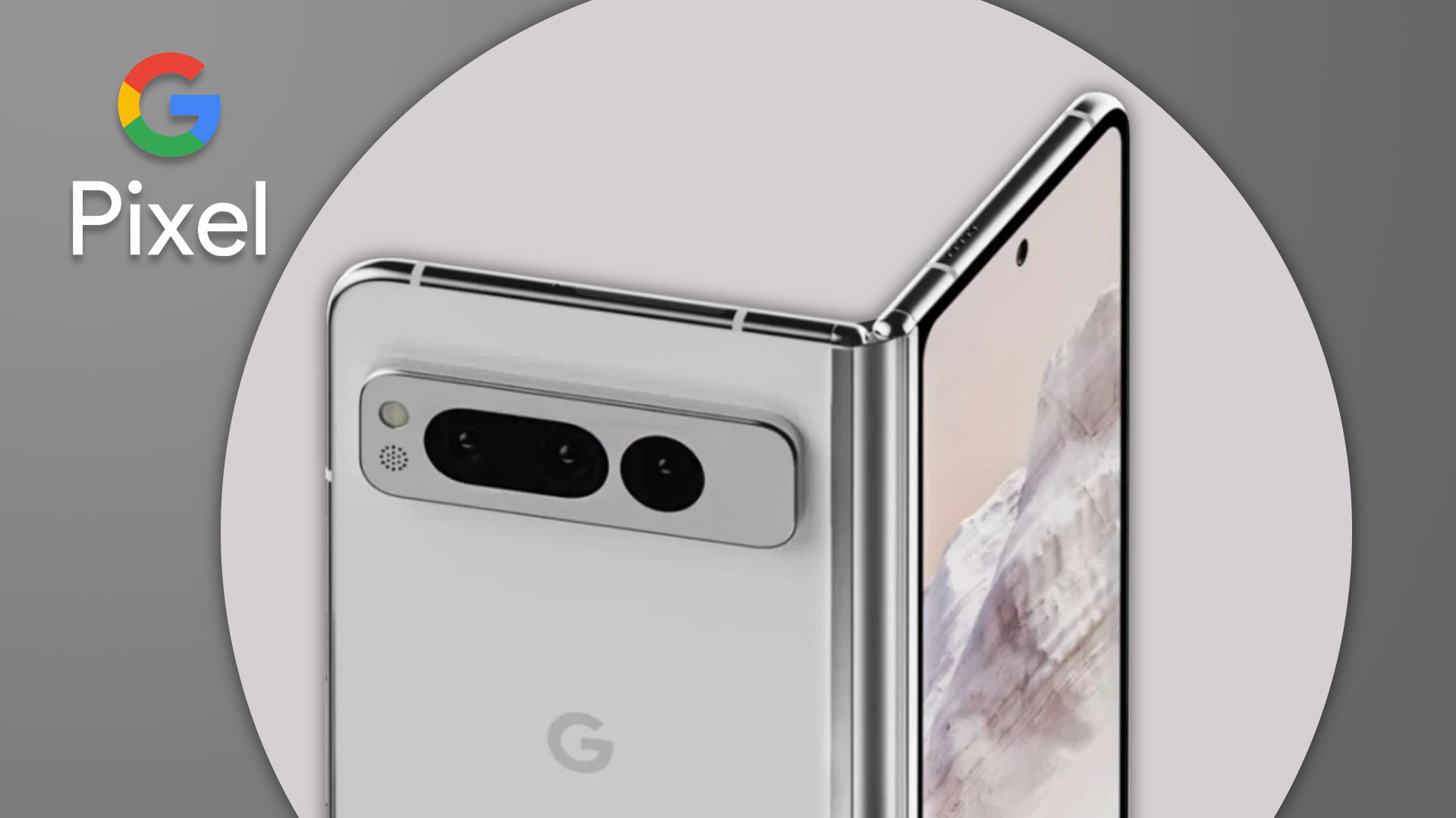 طراحی دوربین پشتی گوگل پیکسل فولد 