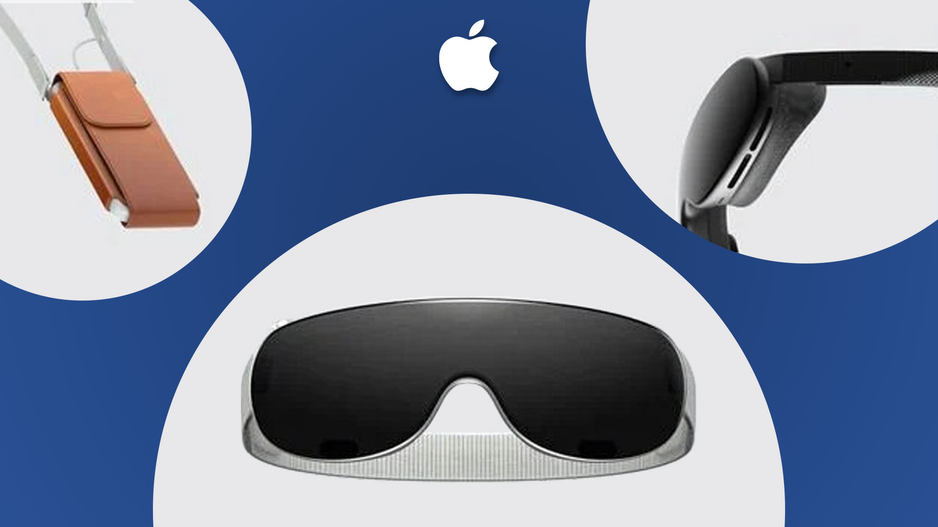 طراحی رندر هدست واقعیت مجازی اپل 