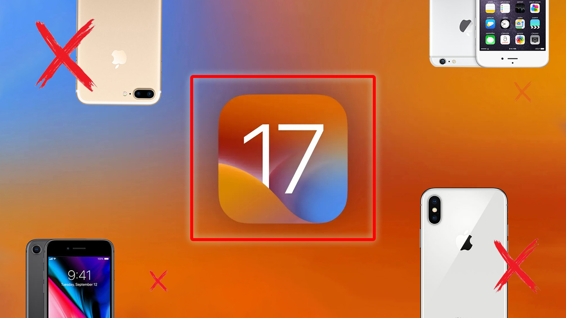 آیفون X و آیفون‌ّای دیگری که iOS 17 دریافت نمی‌کنند 
