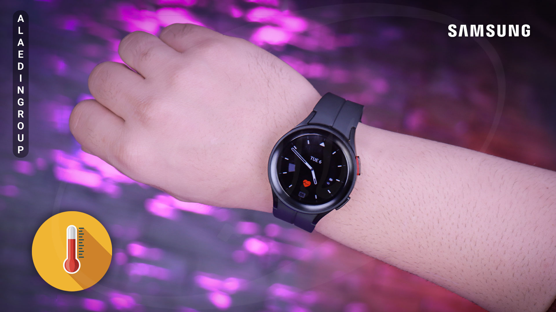 ویژگی مبتنی بر دمای پوست در سری Galaxy Watch5