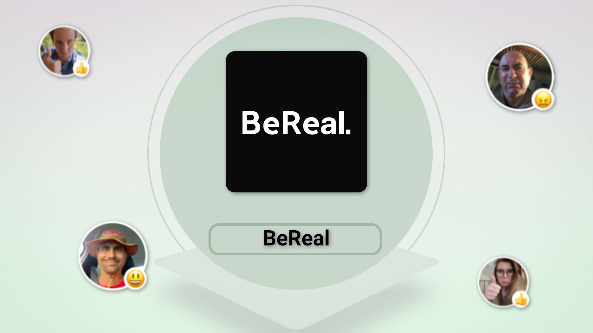 اپلیکیشن BeReal در گوشی 