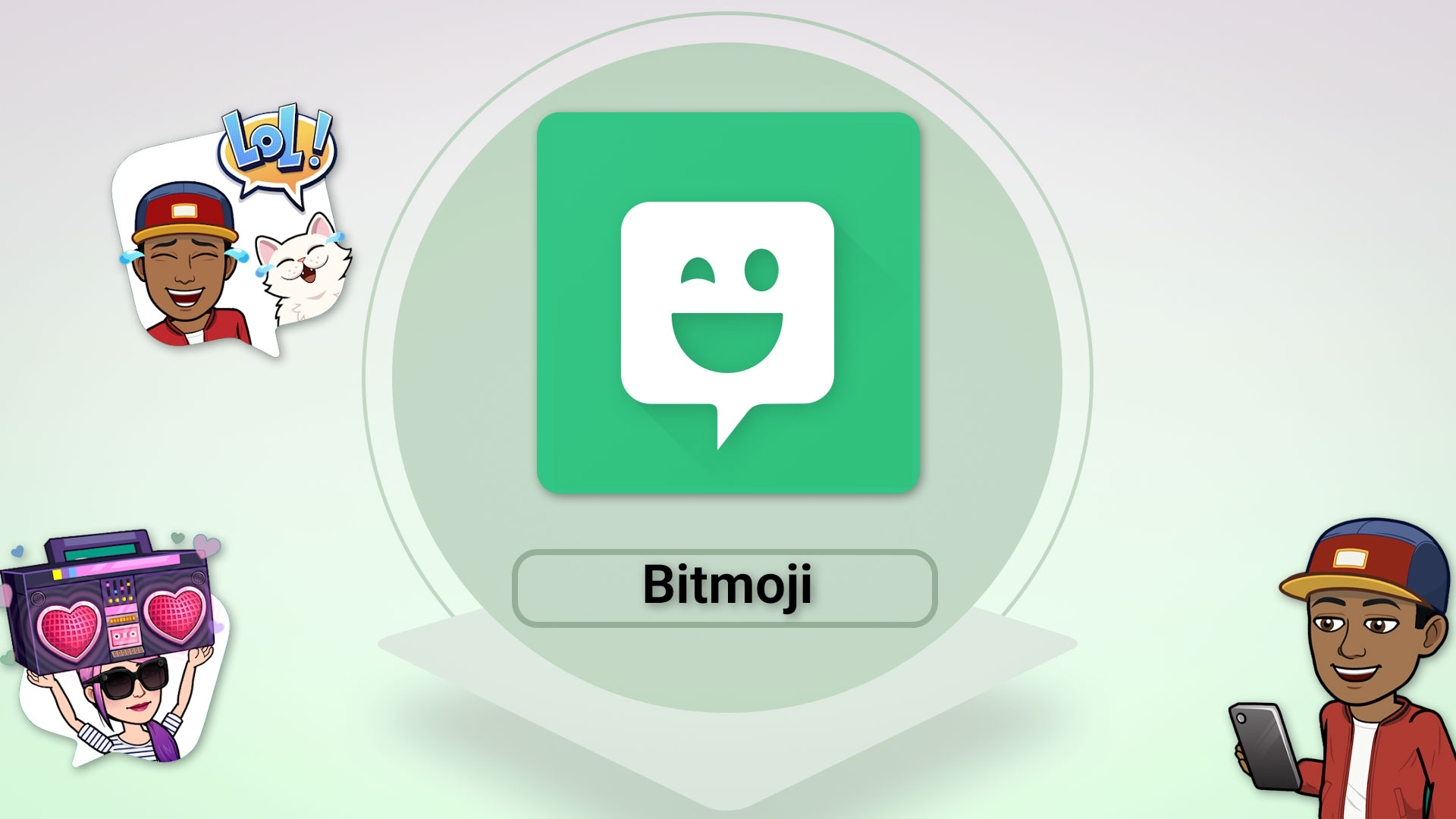 اپلیکیشن Bitmoji برای گوشی ها