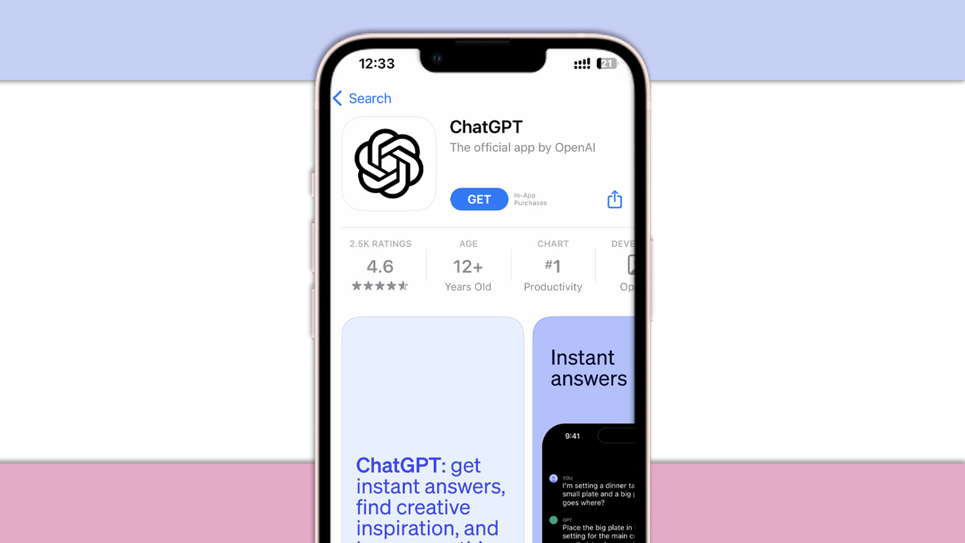 برنامه ChatGPT برای iOS در دسترس است