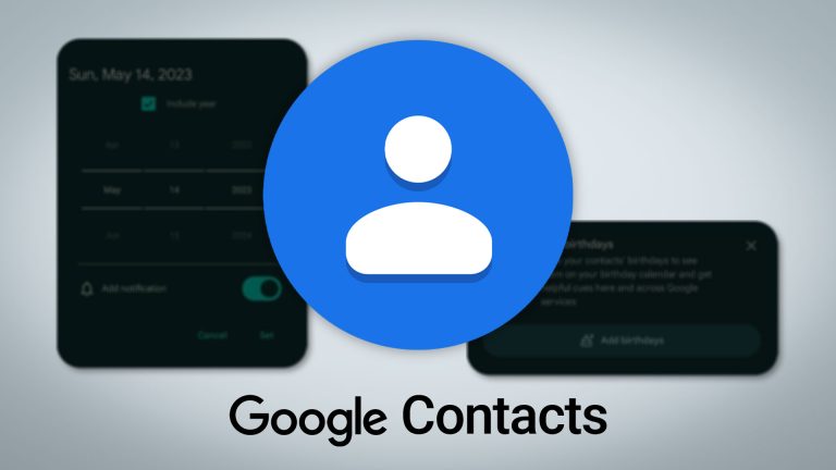 قابلیت جدید Google Contacts