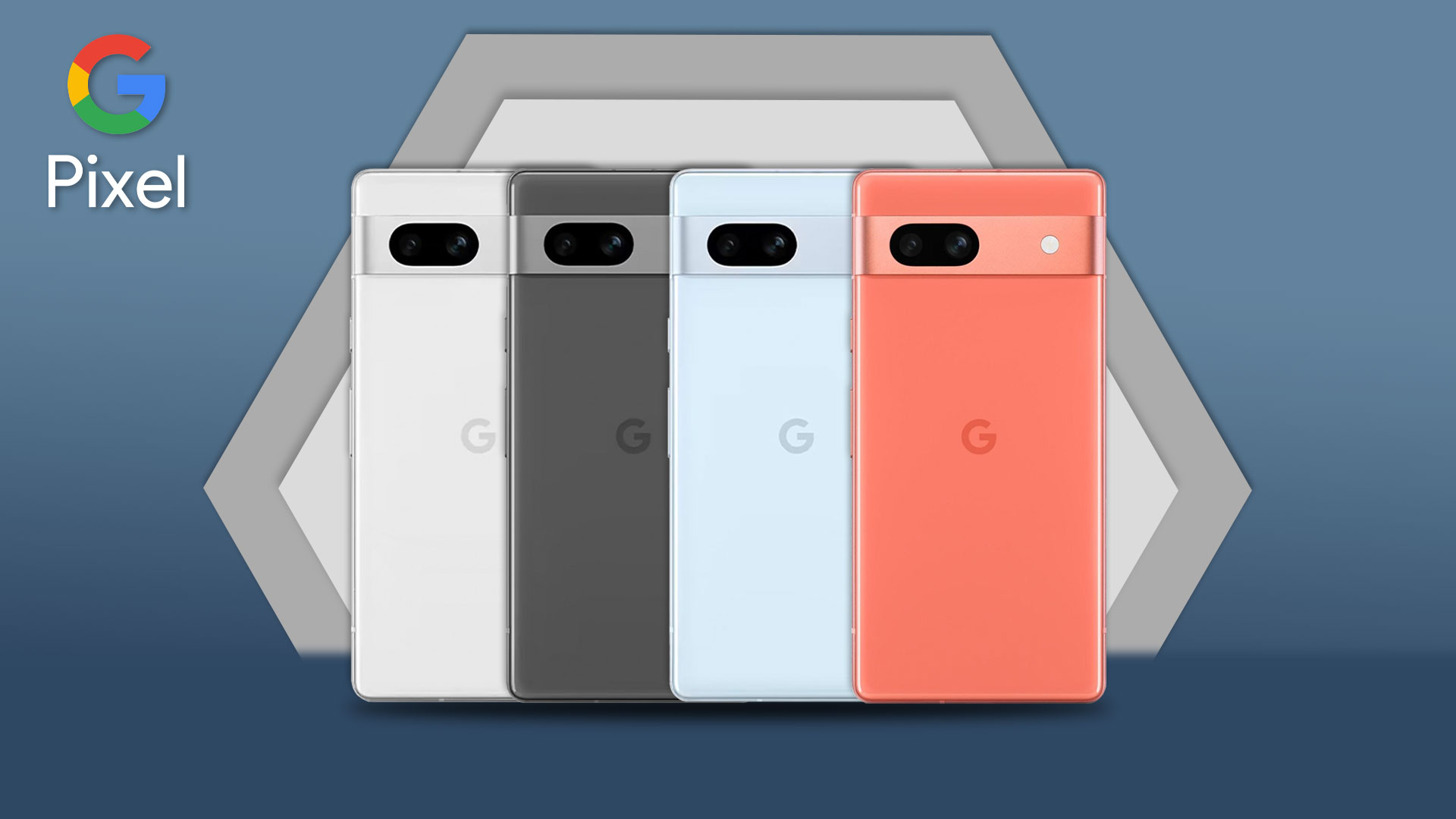 رنگ‌ها و طراحی Google Pixel 7a