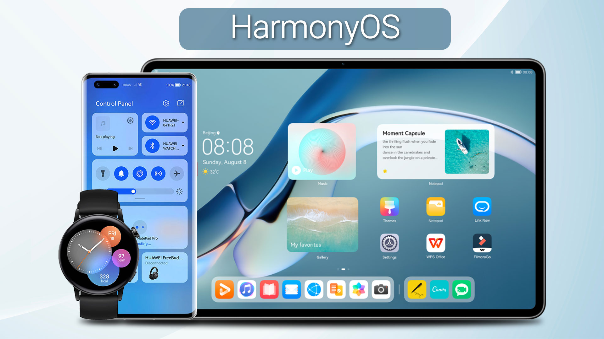HarmonyOS برای کاربران هواوی جهانی خواهد شد