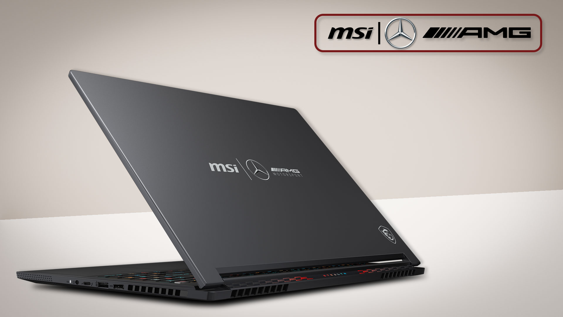 MSI برای لپ تاپ لوکس با مرسدس AMG شریک می شود