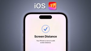 فاصله صفحه‌نمایش آیفون با چشم کم شود iOS 17 هشدار می‌دهد