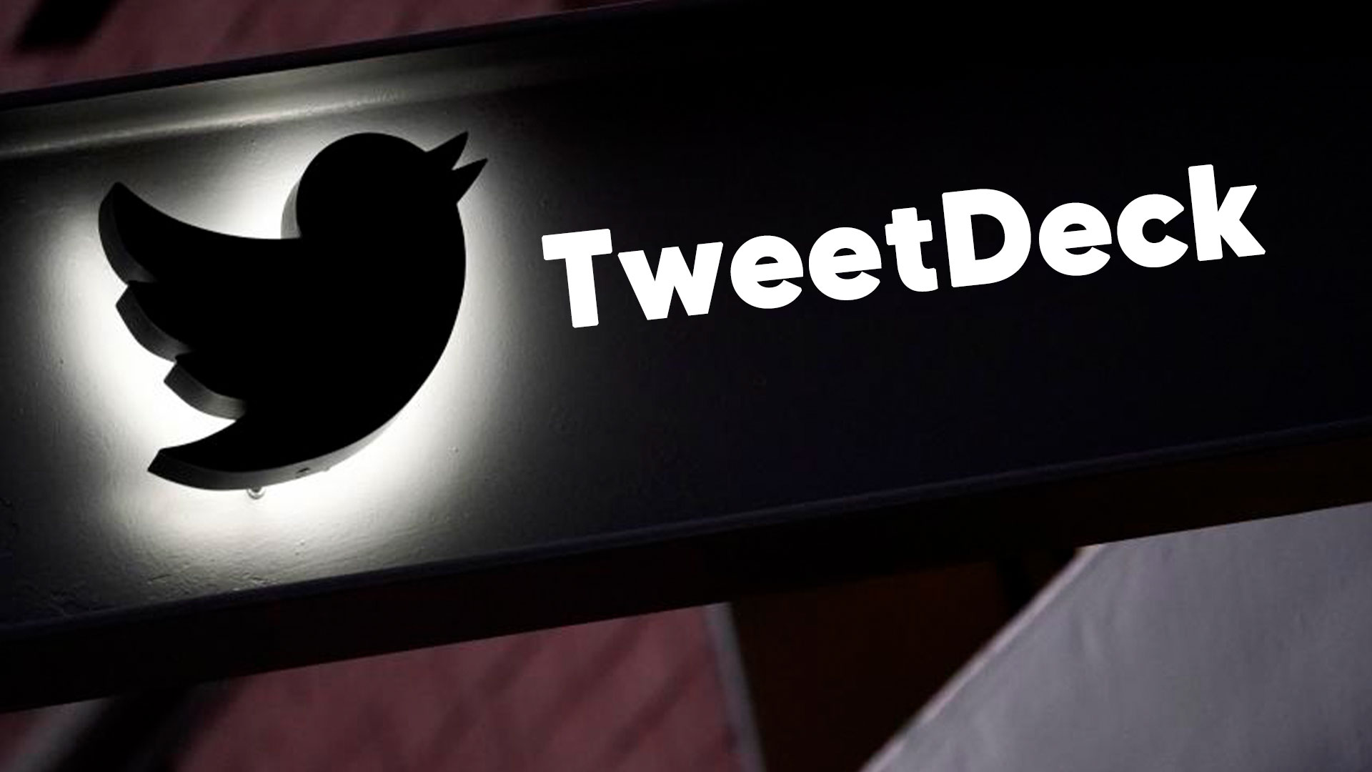 TWEETDECK فقط برای کاربران توییتر‌بلو فعال می شود