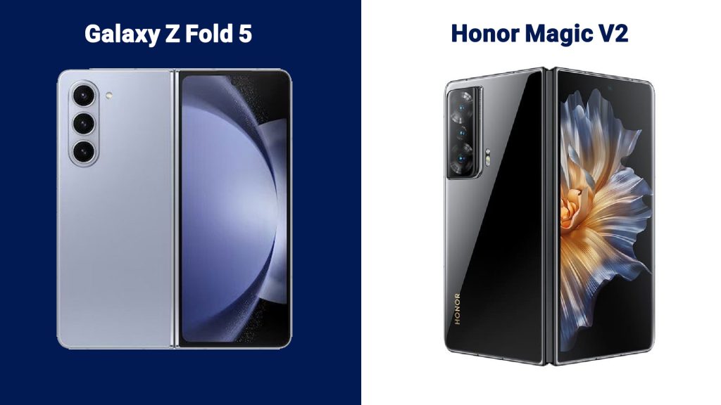 مقایسه آنر مجیک V2 با Galaxy Z Fold 5