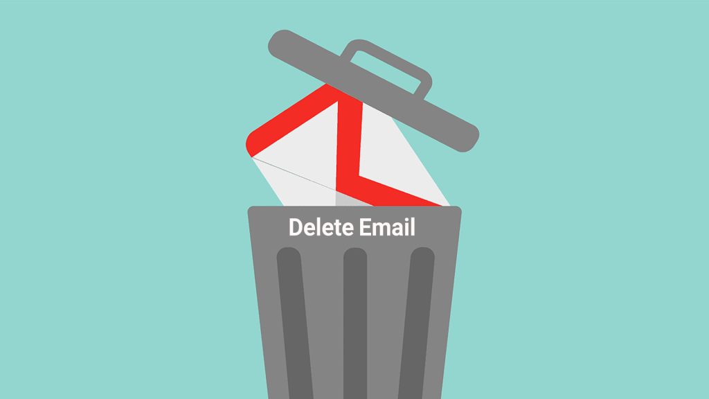 How to Delete email