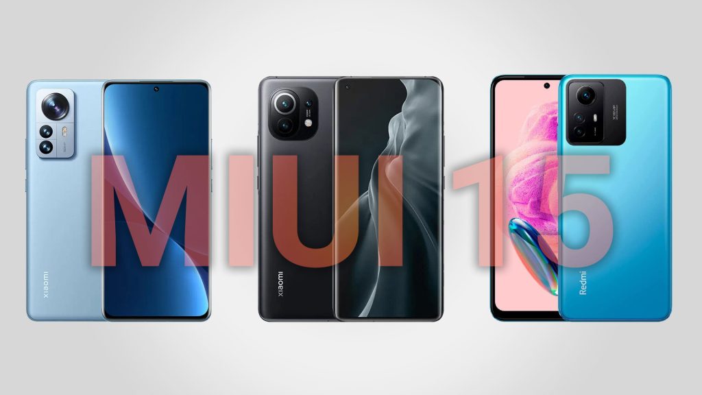 لیست گوشی‌های شیائومی سازگار با MIUI 15