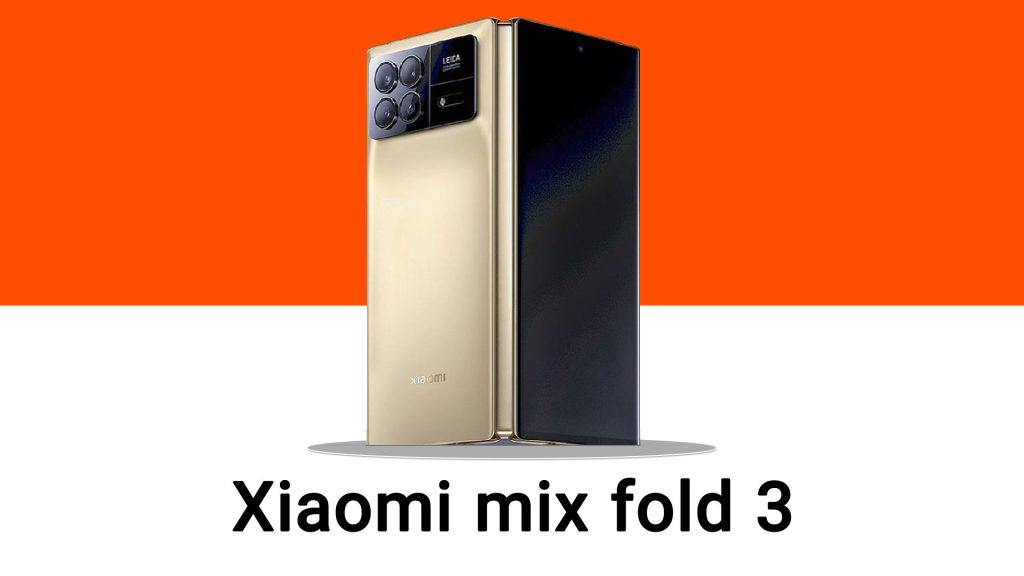 Xiaomi mix fold 3 معرفی شد