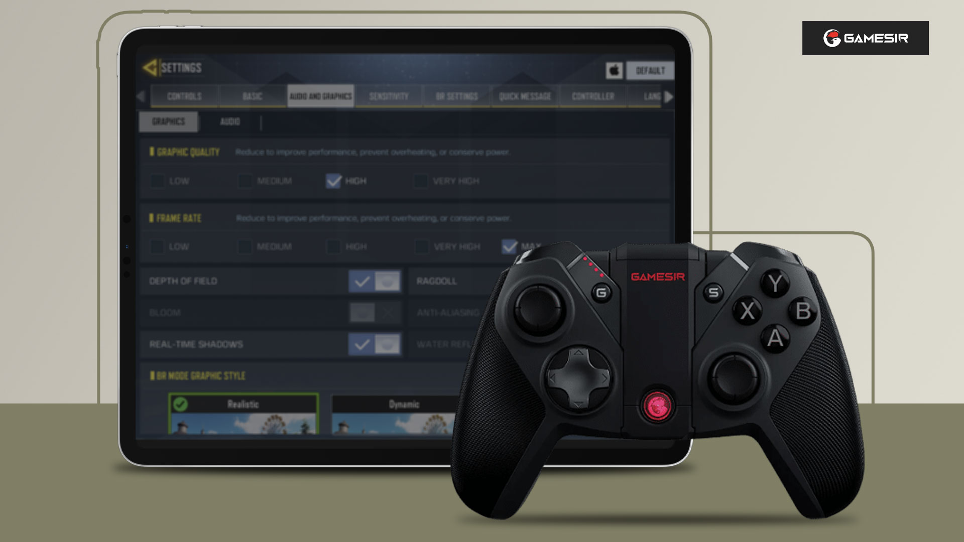 کنترلر GameSir G4 Pro برای آیپد