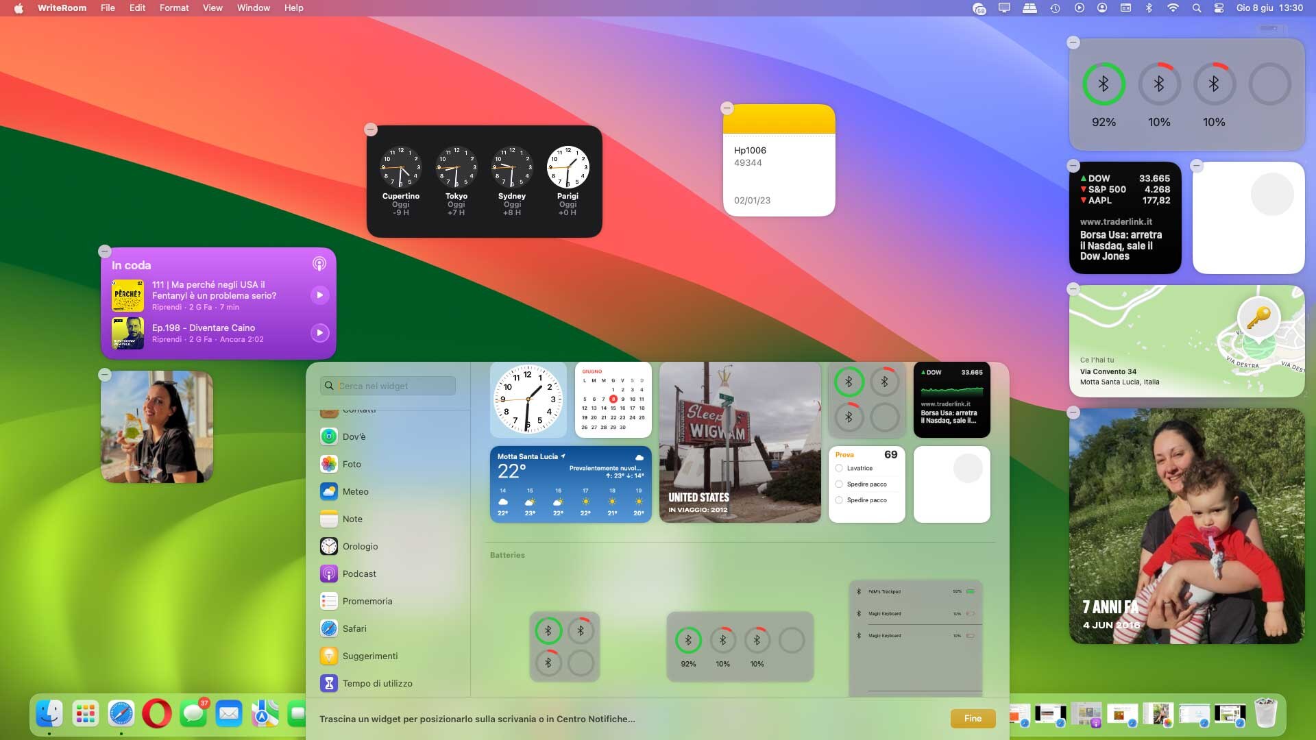 ویجت‌های سیستم‌عامل macOS Sonoma