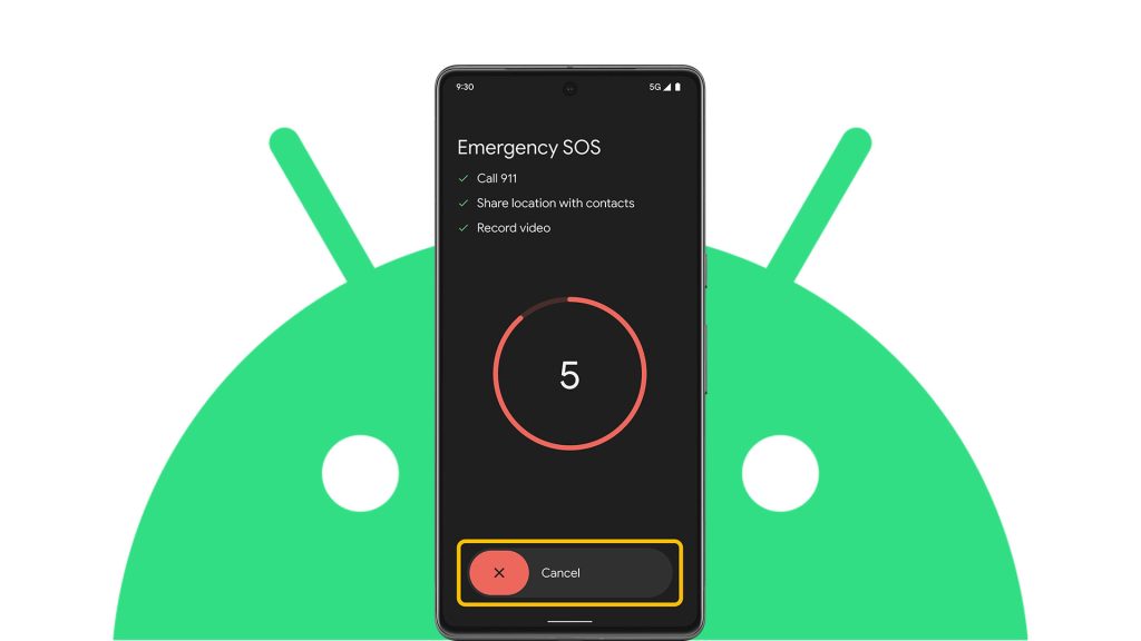 Android-emergency-call