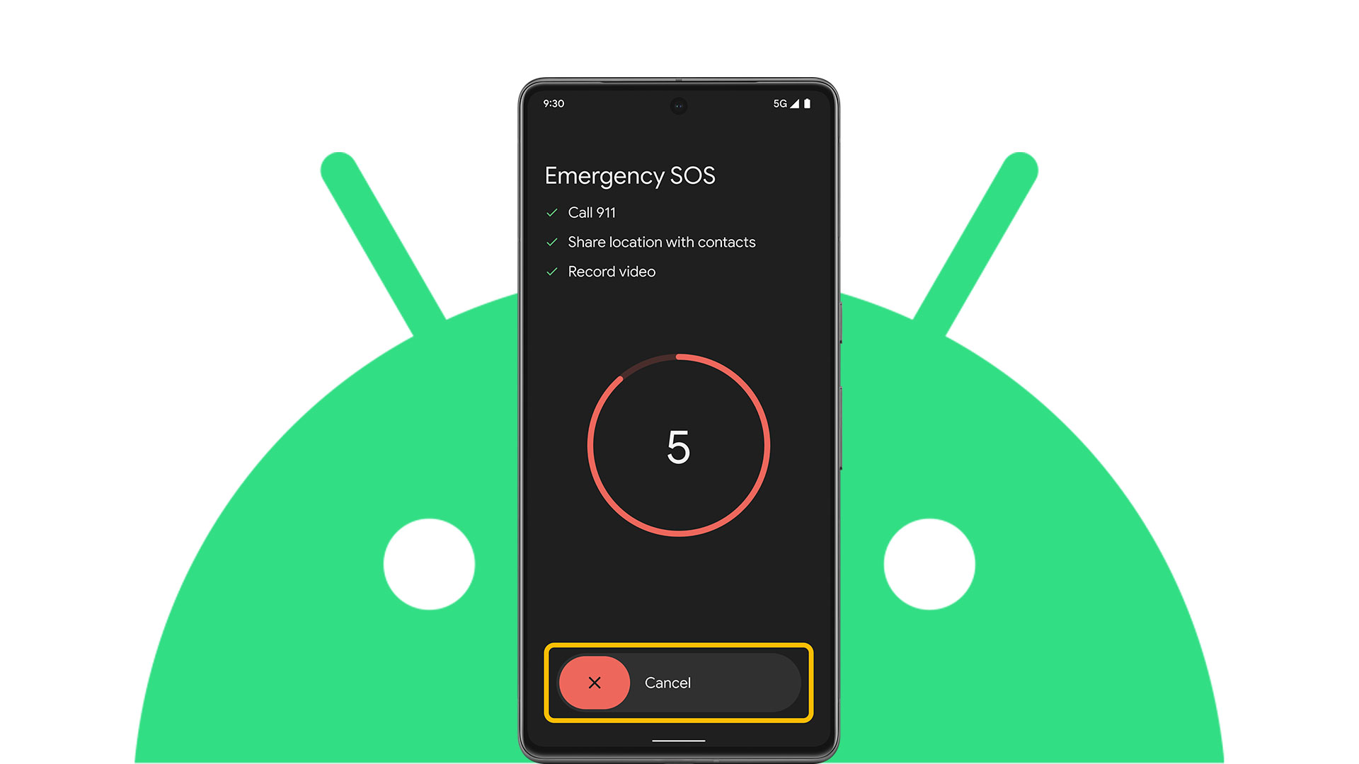Android-emergency-call