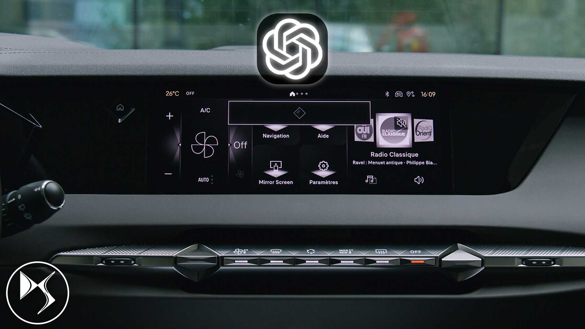 DS Automobiles چت جی‌پی‌تی را در خودروهای خود ادغام می‌کند