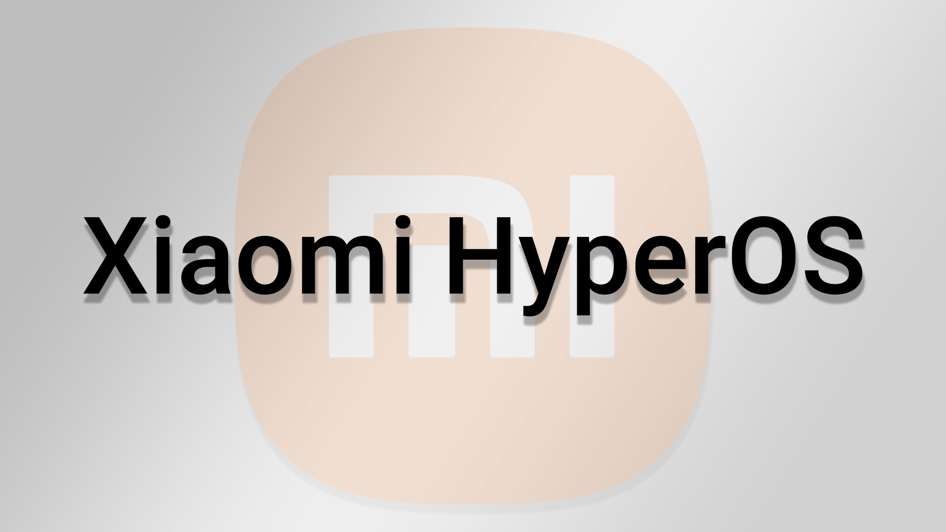 سیستم عامل جدید HyperOS 