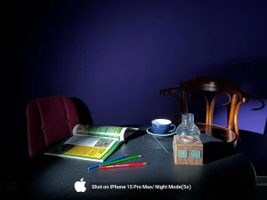 iPhone 15 Pro Max Sample5-table night mode