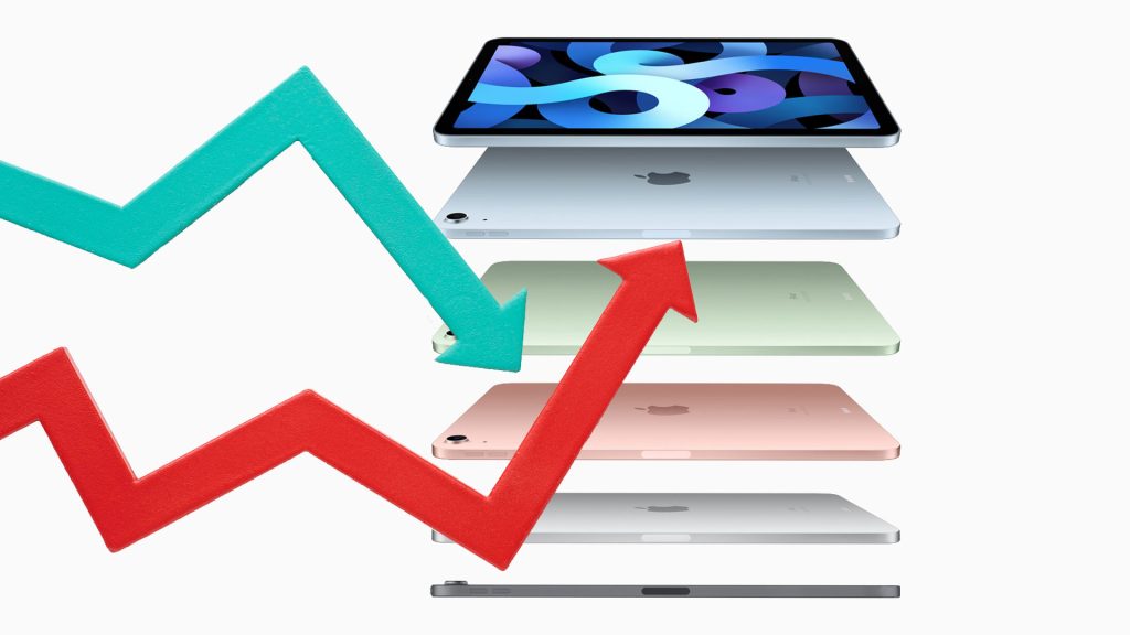 فروش جهانی تبلت‌های آیپد 10 درصد کاهش یافت