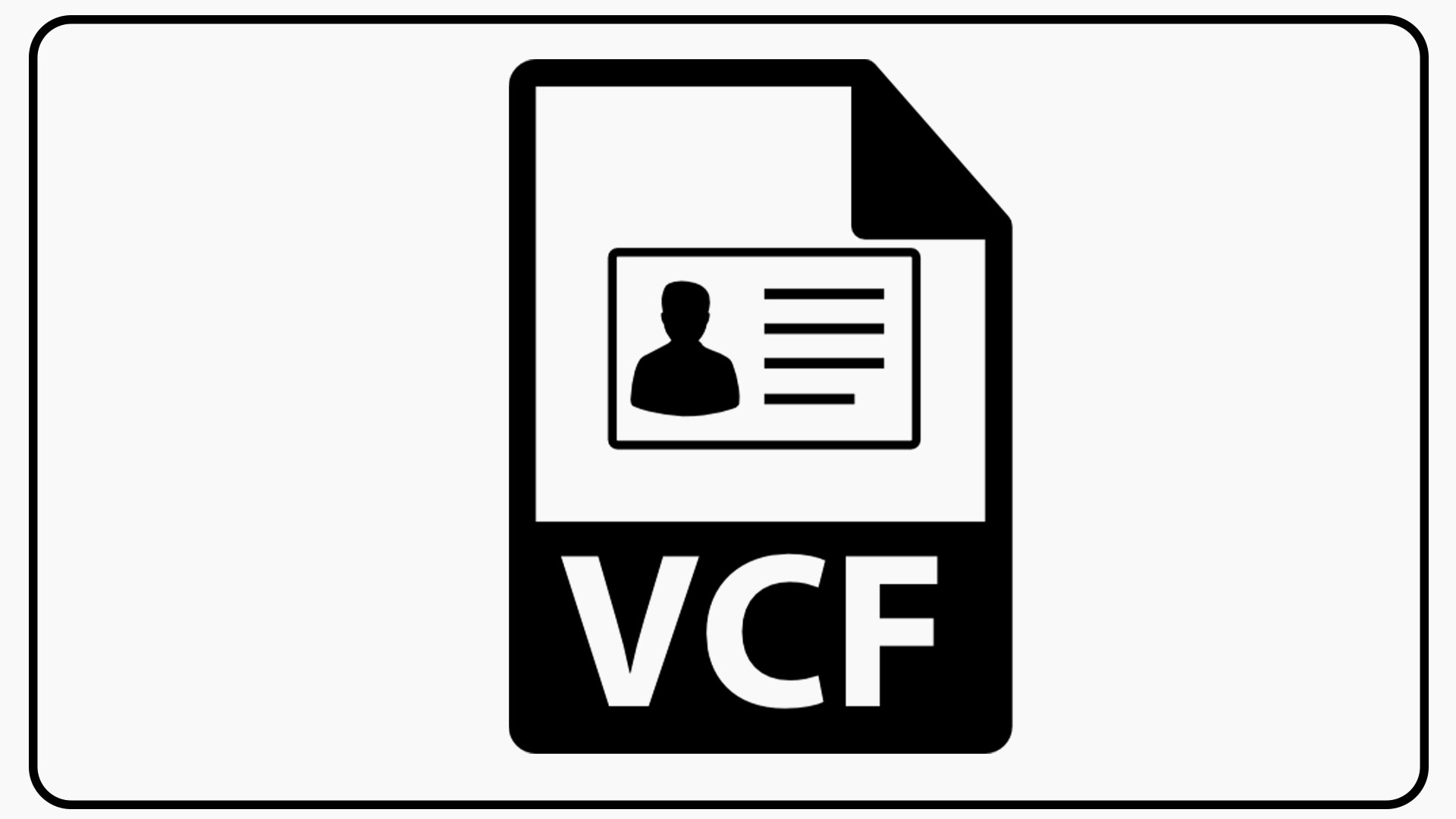 انتقال مخاطبان با فایل VCF