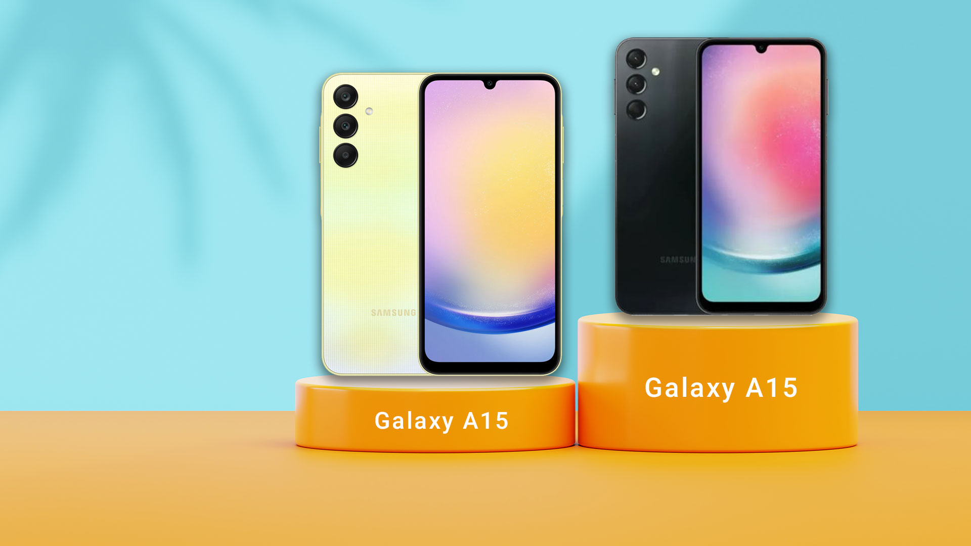 Galaxy A15 and A25
