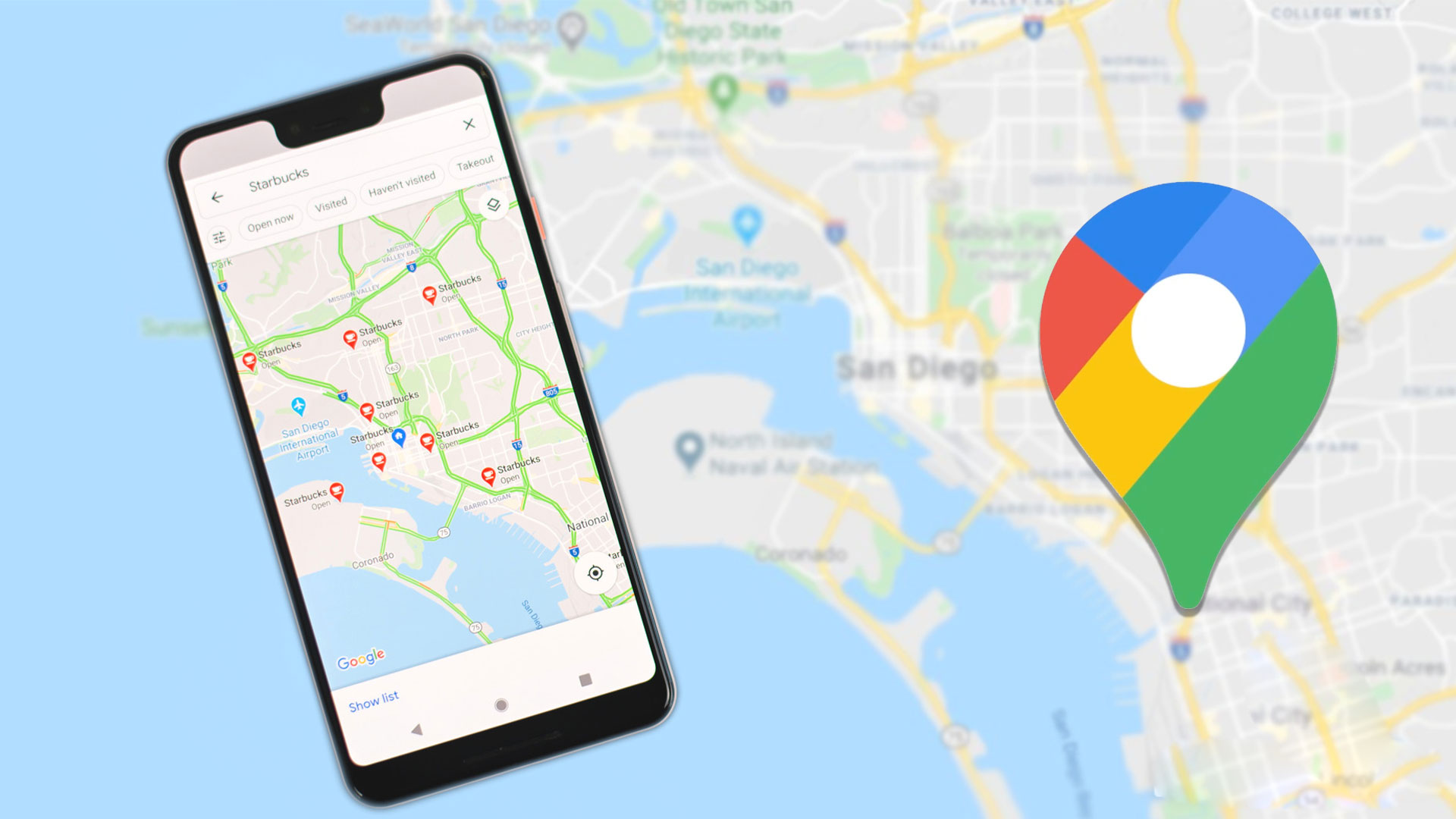 Google Map driving mode
