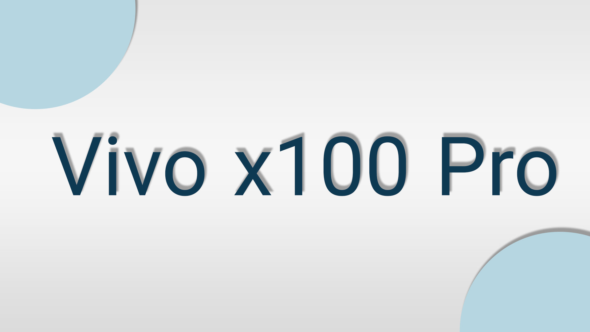 Vivo x100 Pro