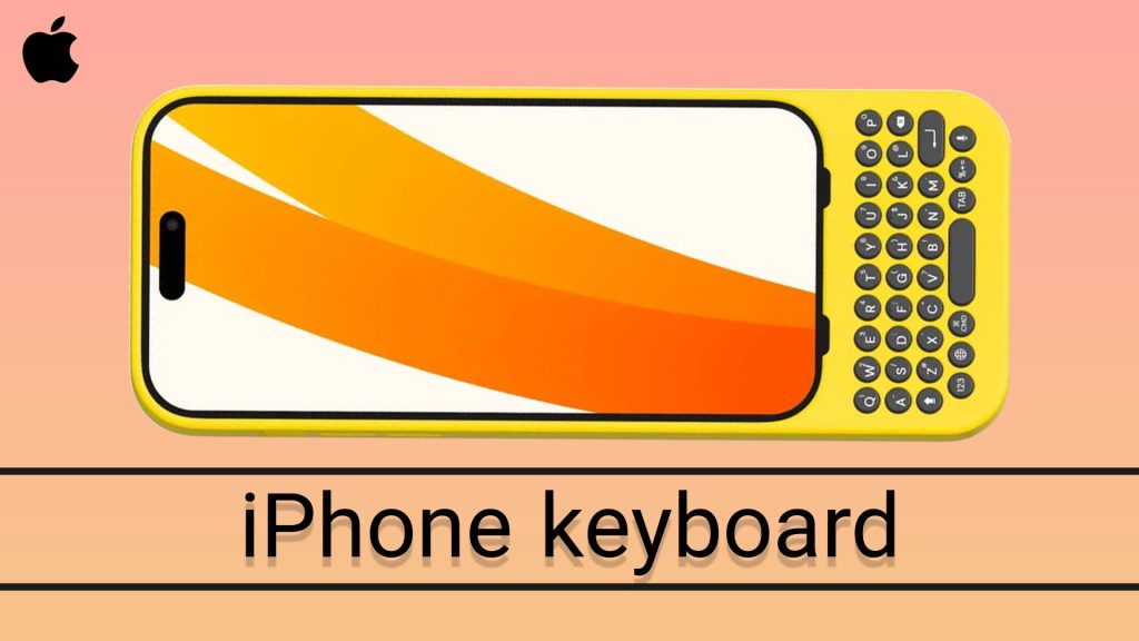 iPhone keyboard