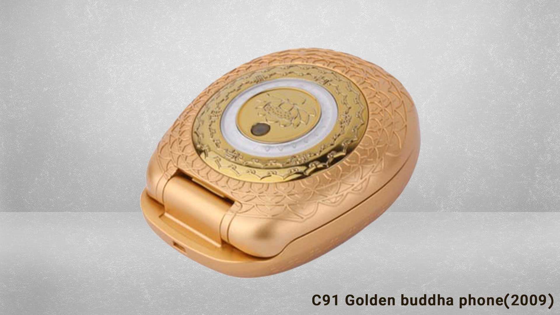 C91 Golden buddha phone(2009)