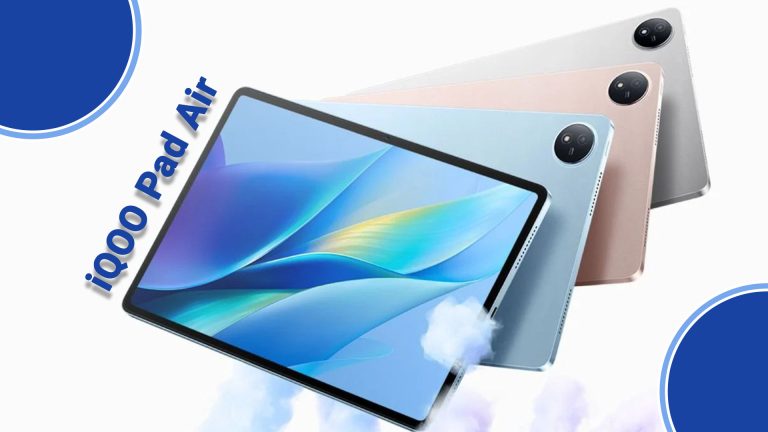 تبلت iQOO Pad Air با قیمت ۲۵۰ دلار و شارژ سریع ۴۴ واتی عرضه شد