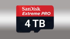 کارت حافظه SanDisk Extreme Pro با ظرفیت ۴ ترابایتی سال ۲۰۲۵ معرفی می‌شود