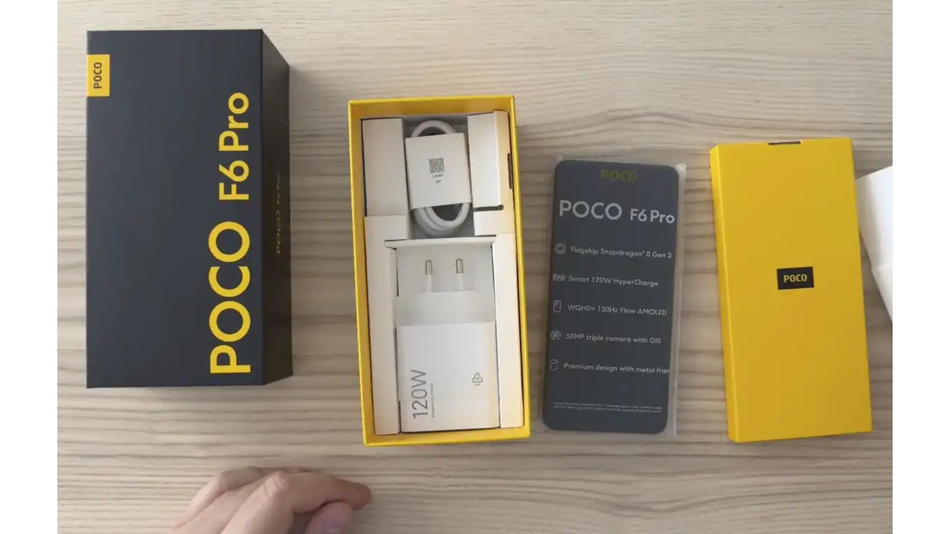 جعبه گشایی Poco F6 Pro