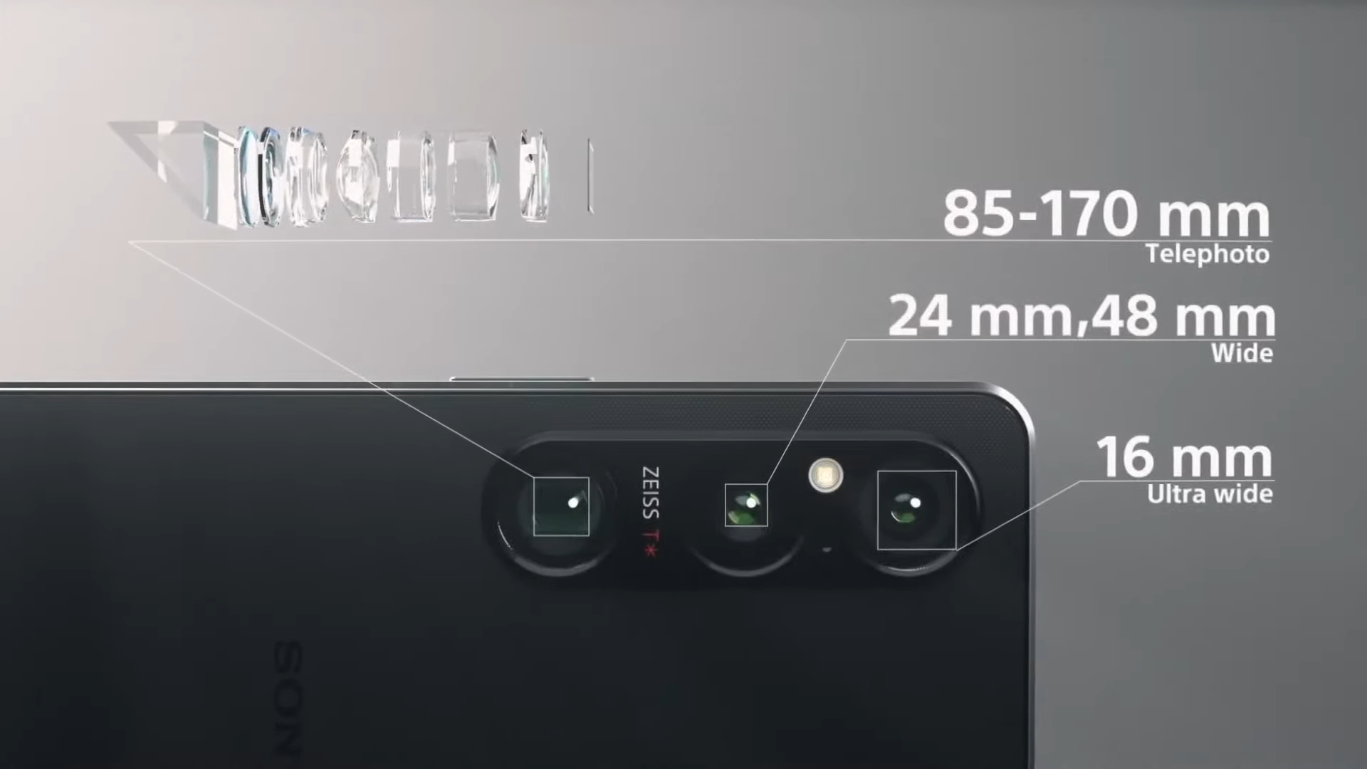 مشخصات دوربین Sony Xperia 1 VI