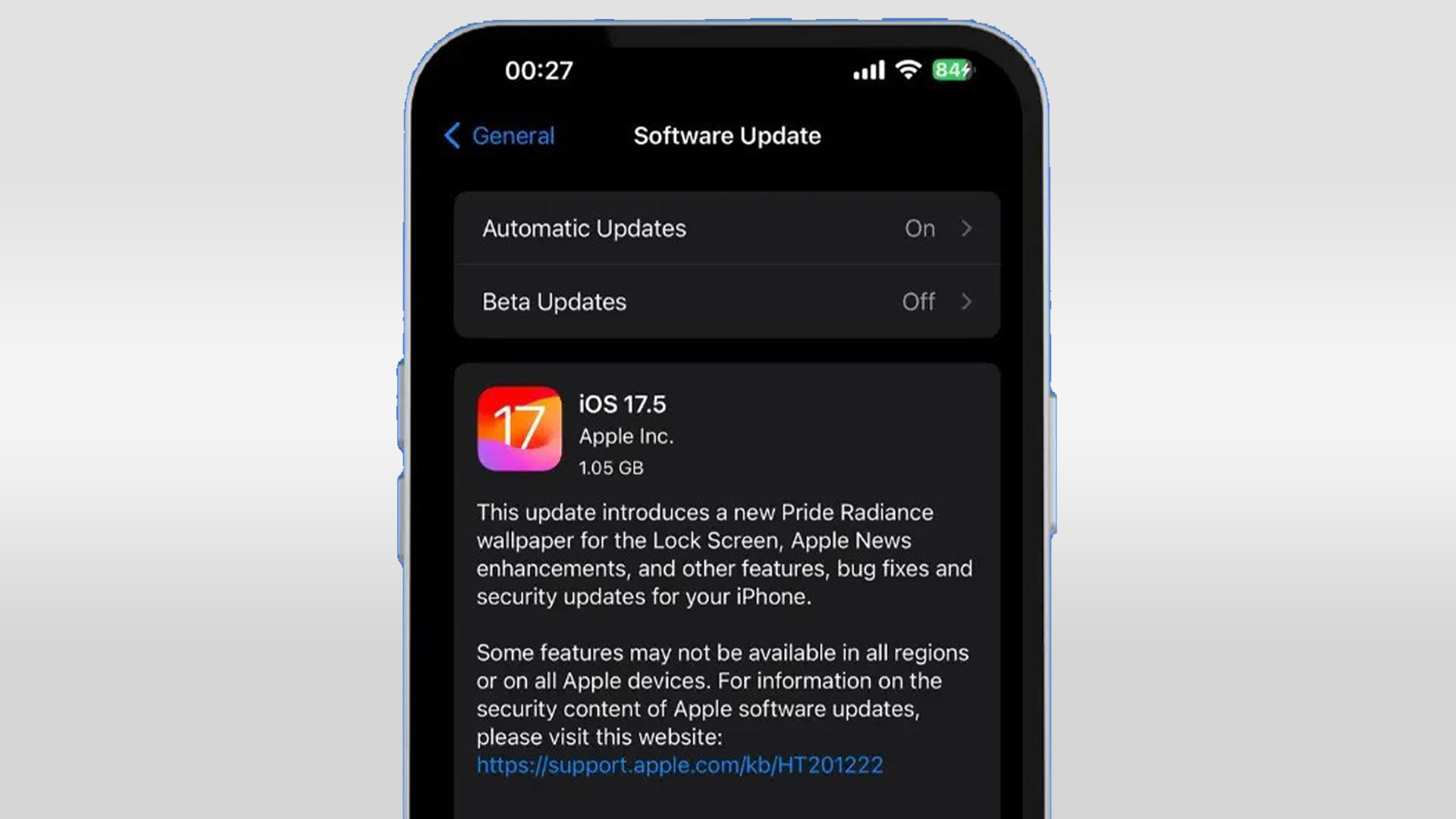 آپدیت ios