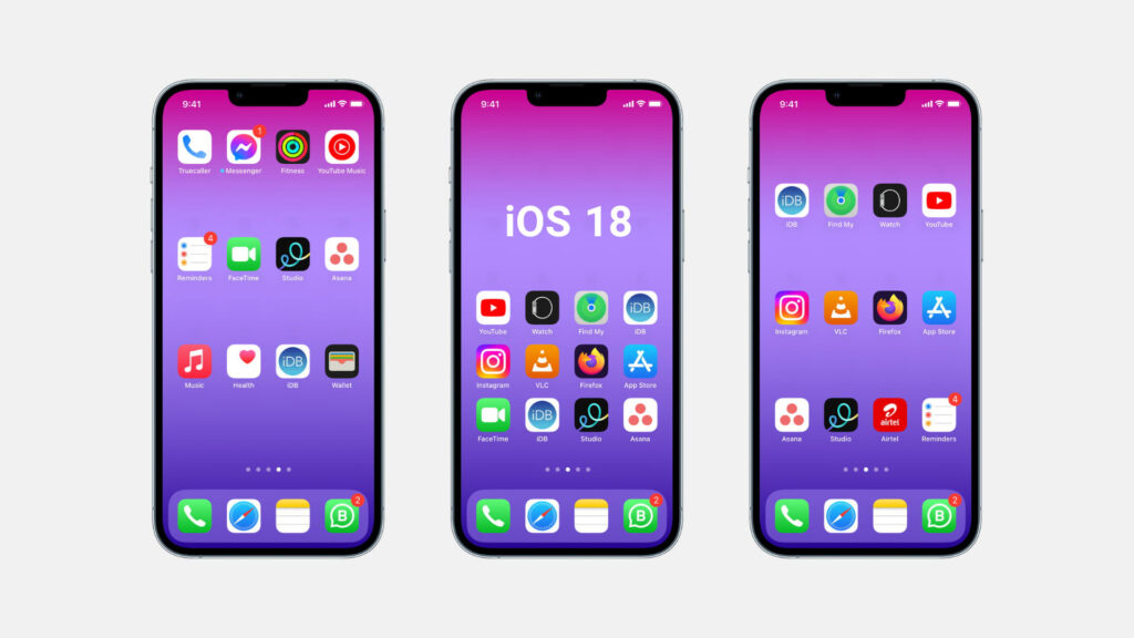 شخصی سازی در iOS 18