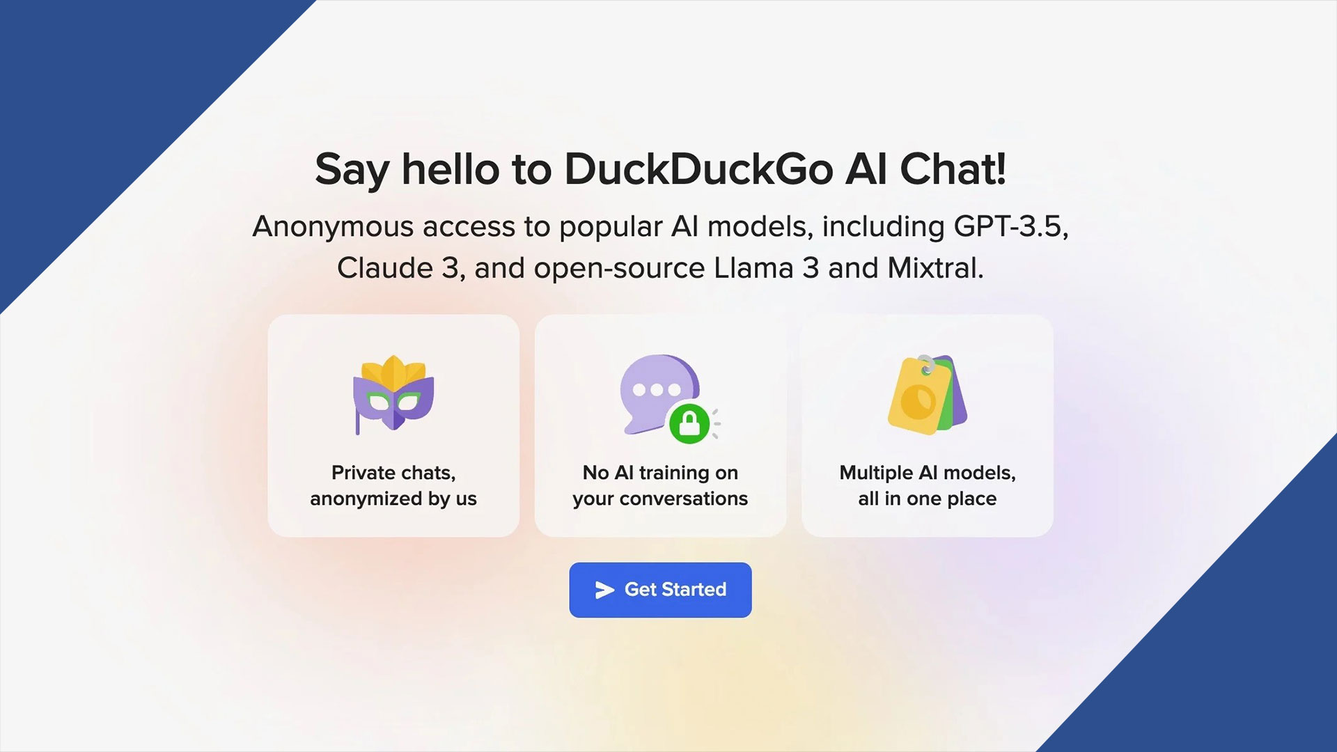 DuckDuckGo ai