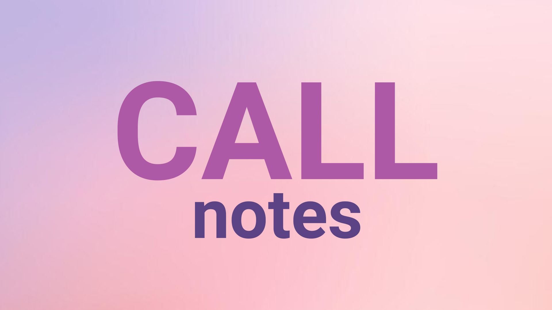 پیکسل 9 Call Notes 