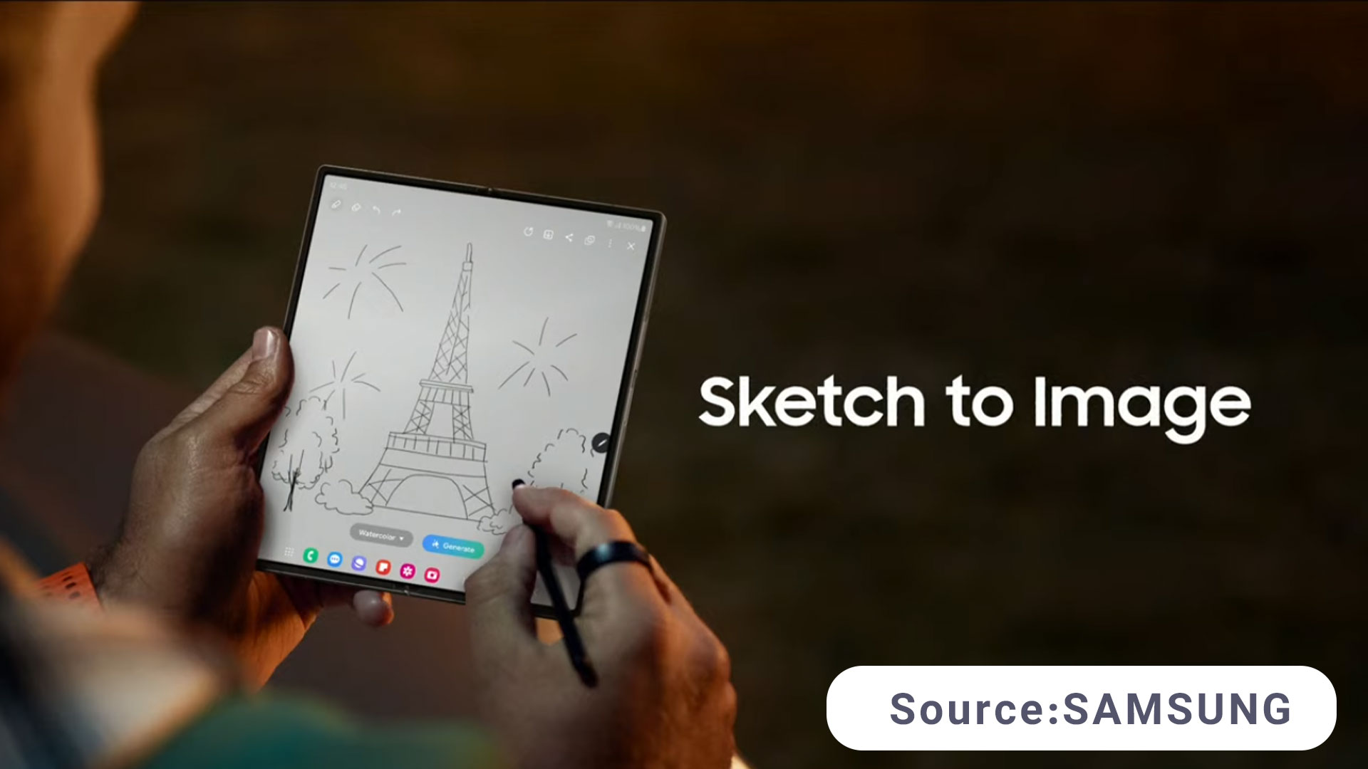 Smart Select & Sketch to Image