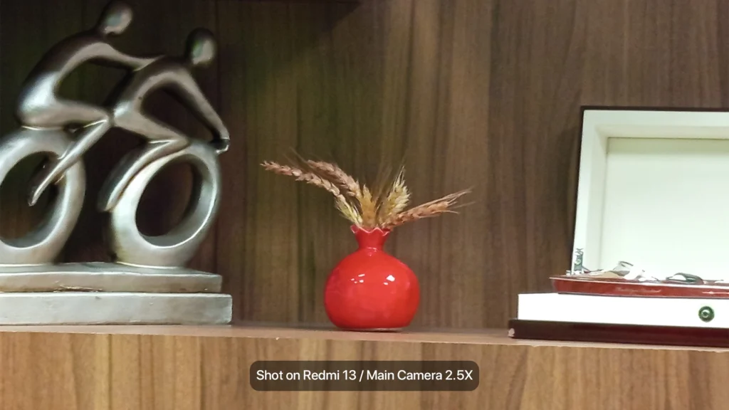 بررسی شیائومی ردمی 13؛ اقتصادی، اما نه بینقص کیفیت عکس دوربین اصلی با زوم 2.5 برابری گوشی Redmi 13